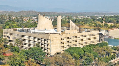 City-based architects cited the Edict of Chandigarh to oppose installation of statues at capital complex. (HT File) City-based architects cited the Edict of Chandigarh to oppose installation of statues at capital complex. (HT File)
