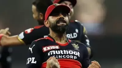 File photo of Virat Kohli in action for RCB in IPL 2021. (Twitter/RCBTweets) File photo of Virat Kohli in action for RCB in IPL 2021. (Twitter/RCBTweets)