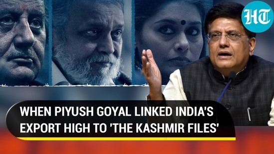 WHEN PIYUSH GOYAL LINKED INDIA'S EXPORT HIGH TO ‘THE KASHMIR FILES’