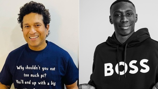 The image shows legendary cricketer Sachin Tendulkar and popular TikToker Khaby Lame.(Instagram/@sachintendulkar and @khaby00) The image shows legendary cricketer Sachin Tendulkar and popular TikToker Khaby Lame.(Instagram/@sachintendulkar and @khaby00)