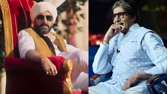 Amitabh Bachchan has praised Abhishek Bachchan's Dasvi trailer.&nbsp;