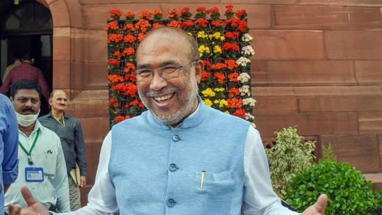 Finally, after deliberations and lobbying, Biren was selected on Sunday and a formal announcement was made by Sitharaman in Imphal.&nbsp;(PTI)