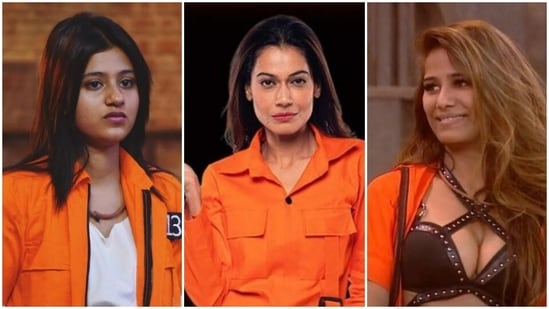 Payal Rohatgi fights with Anjali Arora and Poonam Pandey in Lock Upp.