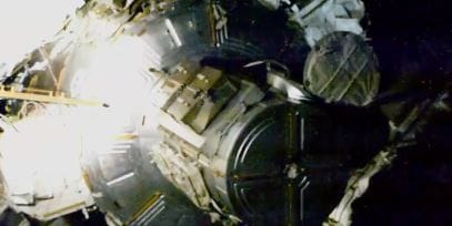 This is the second spacewalk being undertaken to upgrade the orbiting laboratory. (Screengrab/@NASA)