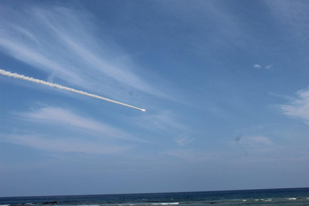 India today successfully testfired surface to surface BrahMos supersonic cruise missile in Andaman & Nicobar, defence officials said. (ANI Photo) India today successfully testfired surface to surface BrahMos supersonic cruise missile in Andaman & Nicobar, defence officials said. (ANI Photo)