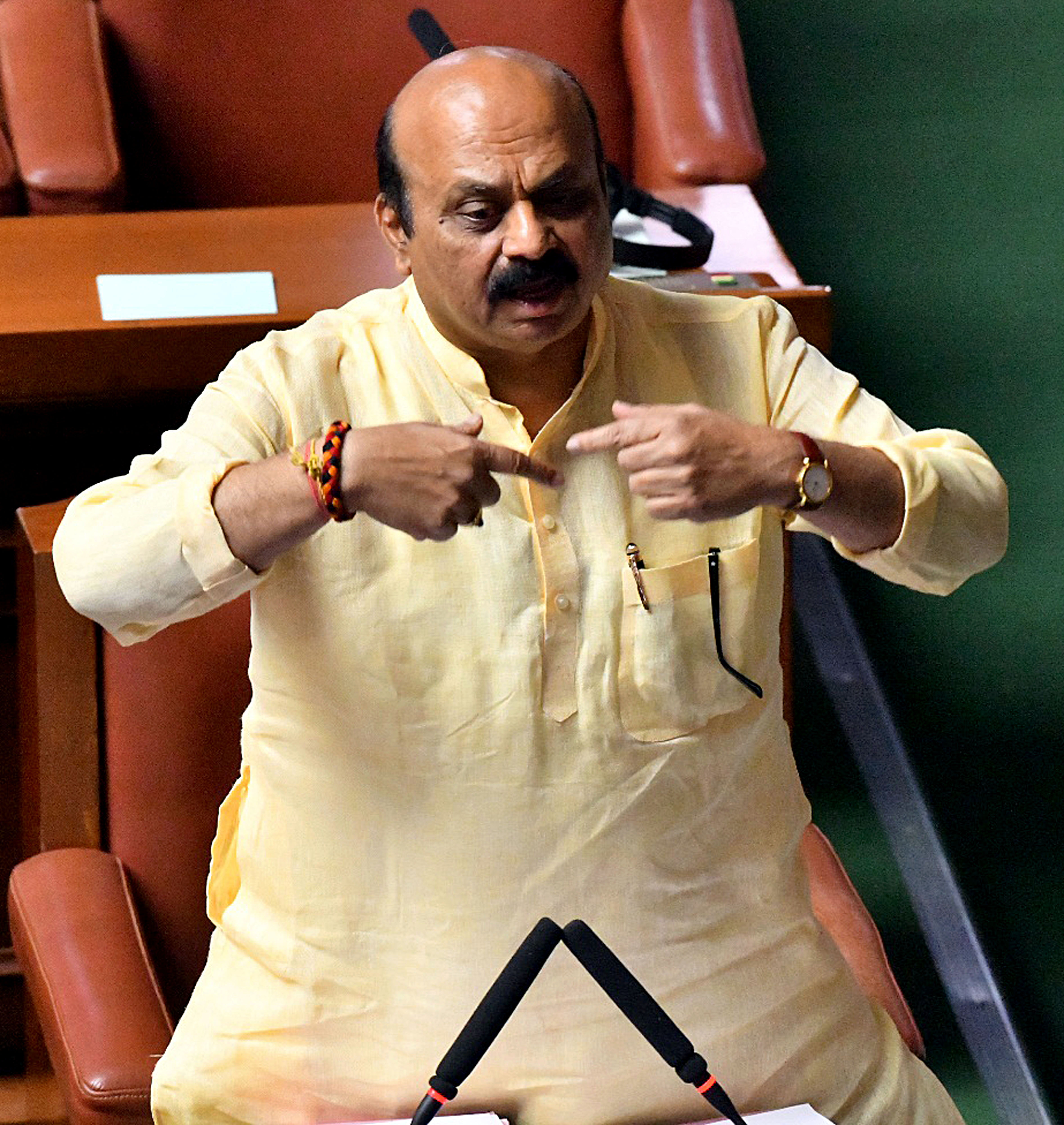 Karnataka chief minister Basavaraj Bommai. (ANI file photo. ) Karnataka chief minister Basavaraj Bommai. (ANI file photo. )