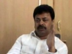 MP Renukacharya, the political secretary of the chief minister, was accused of obtaining fake ST certificate for his daughter on Wednesday. (HT)(HT_PRINT) MP Renukacharya, the political secretary of the chief minister, was accused of obtaining fake ST certificate for his daughter on Wednesday. (HT)(HT_PRINT)