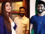 Arjun Kapoor joined Sonam Kapoor and Anand Ahuja at a store launch on Wednesday. Arjun Kapoor joined Sonam Kapoor and Anand Ahuja at a store launch on Wednesday. 