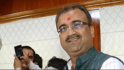 Bihar health minister Mangal Pandey. (HT Photo)