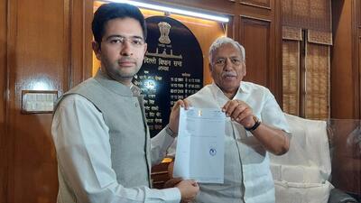 Aam Aadmi Party leader Raghav Chadha. (ANI Photo) Aam Aadmi Party leader Raghav Chadha. (ANI Photo)