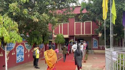 Over four million voters are eligible to vote across 4,475 booths between 8 am and 5 pm. (HT PHOTO)