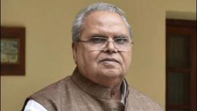 Former J&K governor Satya Pal Malik. (HT file photo)