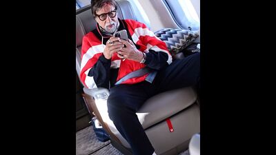 Amitabh Bachchan in currently shooting in Lucknow for The Umesh Chronicles (Instagram) Amitabh Bachchan in currently shooting in Lucknow for The Umesh Chronicles (Instagram)