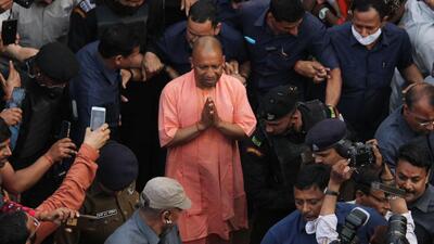 Yogi Adityanath will be sworn in as the chief minister of Uttar Pradesh in Lucknow on Friday. (HT Archive) Yogi Adityanath will be sworn in as the chief minister of Uttar Pradesh in Lucknow on Friday. (HT Archive)