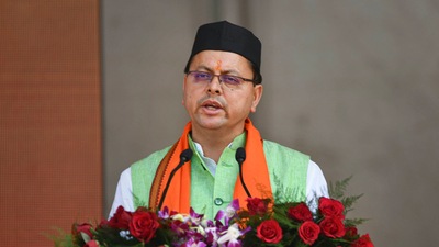 Uttarakhand chief minister Pushkar Dhami (PTI)
