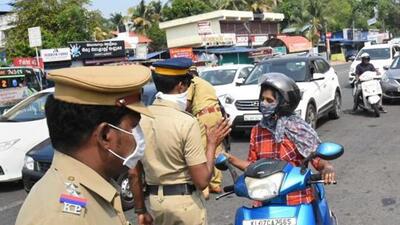 Police were given sweeping powers to book violators and stations were given target. (PTI)