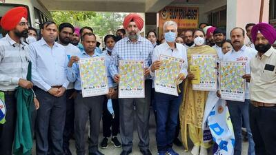 A skit was also presented by PG residents and awareness talks were given by ICNs in the medical OPDs at DMCH in Ludhiana to mark World TB Day. (HT PHOTO) A skit was also presented by PG residents and awareness talks were given by ICNs in the medical OPDs at DMCH in Ludhiana to mark World TB Day. (HT PHOTO)
