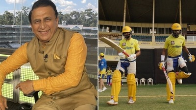 Sunil Gavaskar was high on praise for CSK's 25-year-old batting star. (Twitter/CSK) Sunil Gavaskar was high on praise for CSK's 25-year-old batting star. (Twitter/CSK)