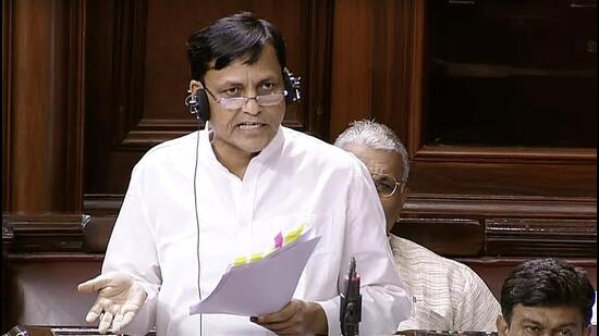 Union minister of state for home affairs Nityanand Rai in the Rajya Sabha on Wednesday. (ANI Photo)