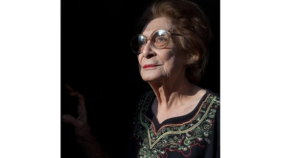 Hermione Martin (Hermy) was raised in Calcutta. Hermy never married for she didn’t find an appropriate Armenian match. Photographed at the Sir Cathchick Paul Chater Home for the Elderly, Park Circus, Calcutta, 2012. From Armenians in Calcutta by Alakananda Nag. (Courtesy Alakananda Nag)