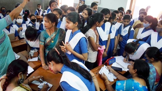 The security around the exam centres have been increased and zonal magistrates have been appointed on duty to avoid copying and any malpractice in the centres.(HT_PRINT/File)