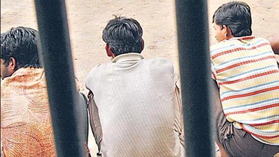 The teens were produced before a magistrate and sent to a juvenile home in Chandigarh on Wednesday. (HT Photo/for representation only)
