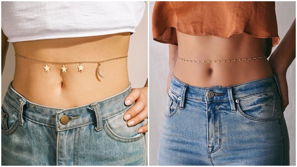 Midriff chain(Pinterest)