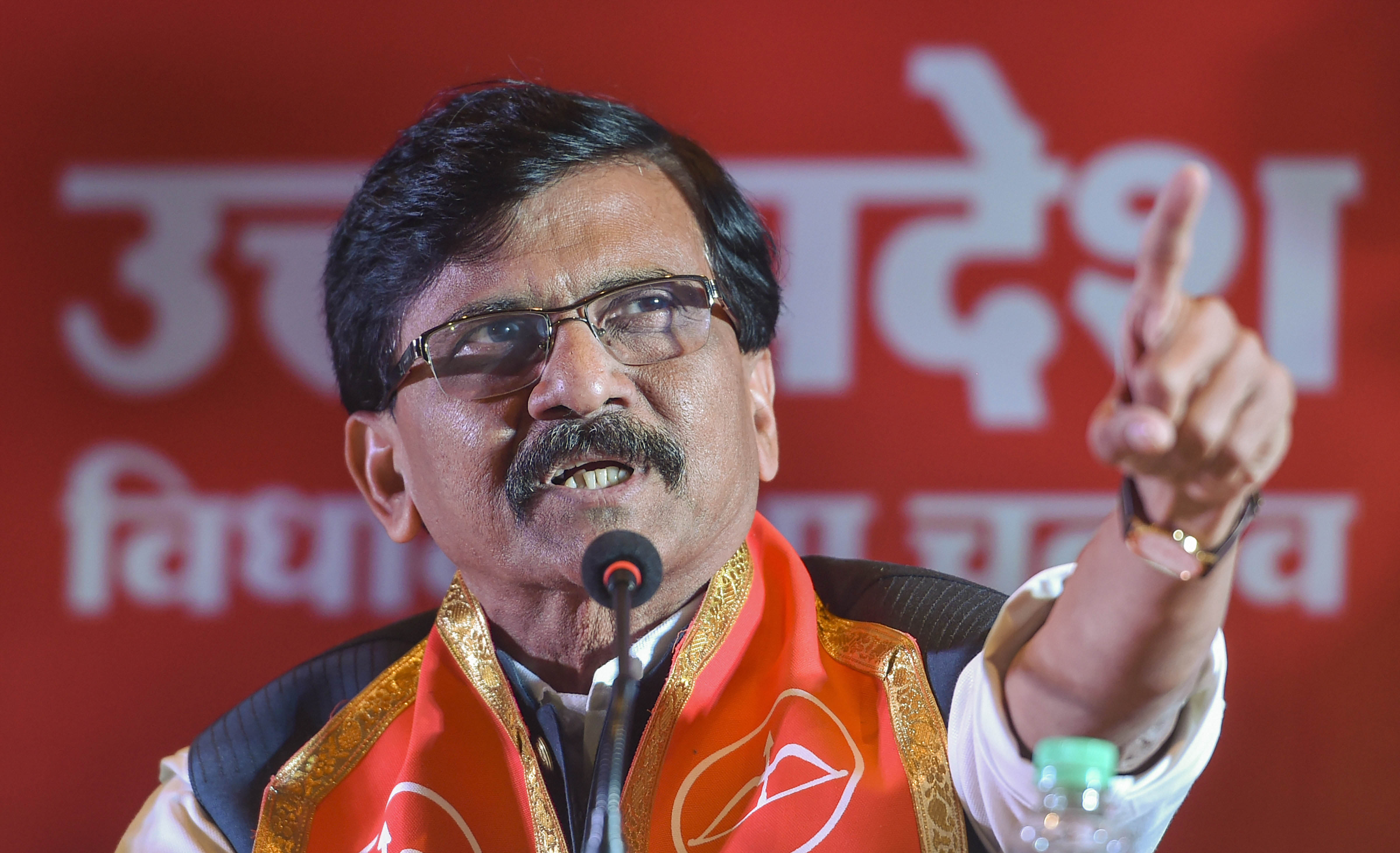 Shiv Sena MP Sanjay Raut said the Supreme Court's order to transfer all cases filed against former Mumbai top cop Param Bir Singh is not a “setback” for the Maharashtra government. (PTI) Shiv Sena MP Sanjay Raut said the Supreme Court's order to transfer all cases filed against former Mumbai top cop Param Bir Singh is not a “setback” for the Maharashtra government. (PTI)