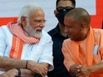 The Prime Minister said under Adityanath's leadership, Uttar Pradesh will write another new chapter of progress by fulfilling the aspirations of people.(AP)