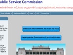 Those who had applied for these posts can go to the official website of KPSC to check their selection status.