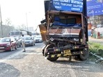 A biker was flung into the air and killed due to fatal wounds on his head in Bengaluru on Thursday after a speeding truck collided with him on HAL Outer Ring Road. (Image for representation: HT FILE PHOTO) A biker was flung into the air and killed due to fatal wounds on his head in Bengaluru on Thursday after a speeding truck collided with him on HAL Outer Ring Road. (Image for representation: HT FILE PHOTO)