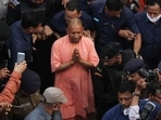 Yogi Adityanath will be sworn in as the chief minister of Uttar Pradesh in Lucknow on Friday, March 25, 2022. (HT Archive) Yogi Adityanath will be sworn in as the chief minister of Uttar Pradesh in Lucknow on Friday, March 25, 2022. (HT Archive)