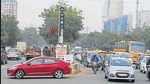 Shahid Hawaldar Singh Chowk is one of the busiest junctions in the city. (HT photo) Shahid Hawaldar Singh Chowk is one of the busiest junctions in the city. (HT photo)