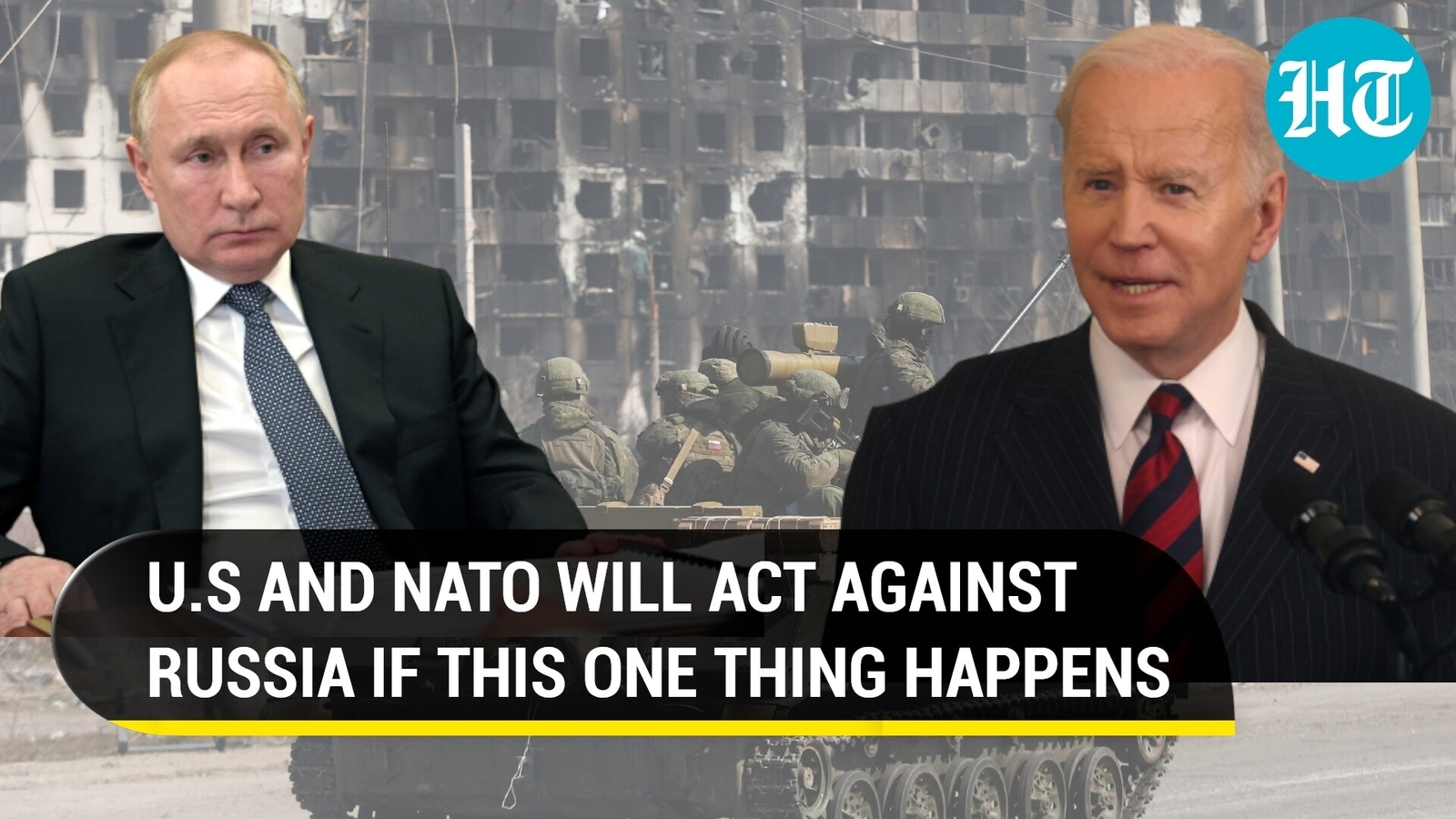 Biden declares U.S & NATO will respond to Russia if Putin uses chemical ...