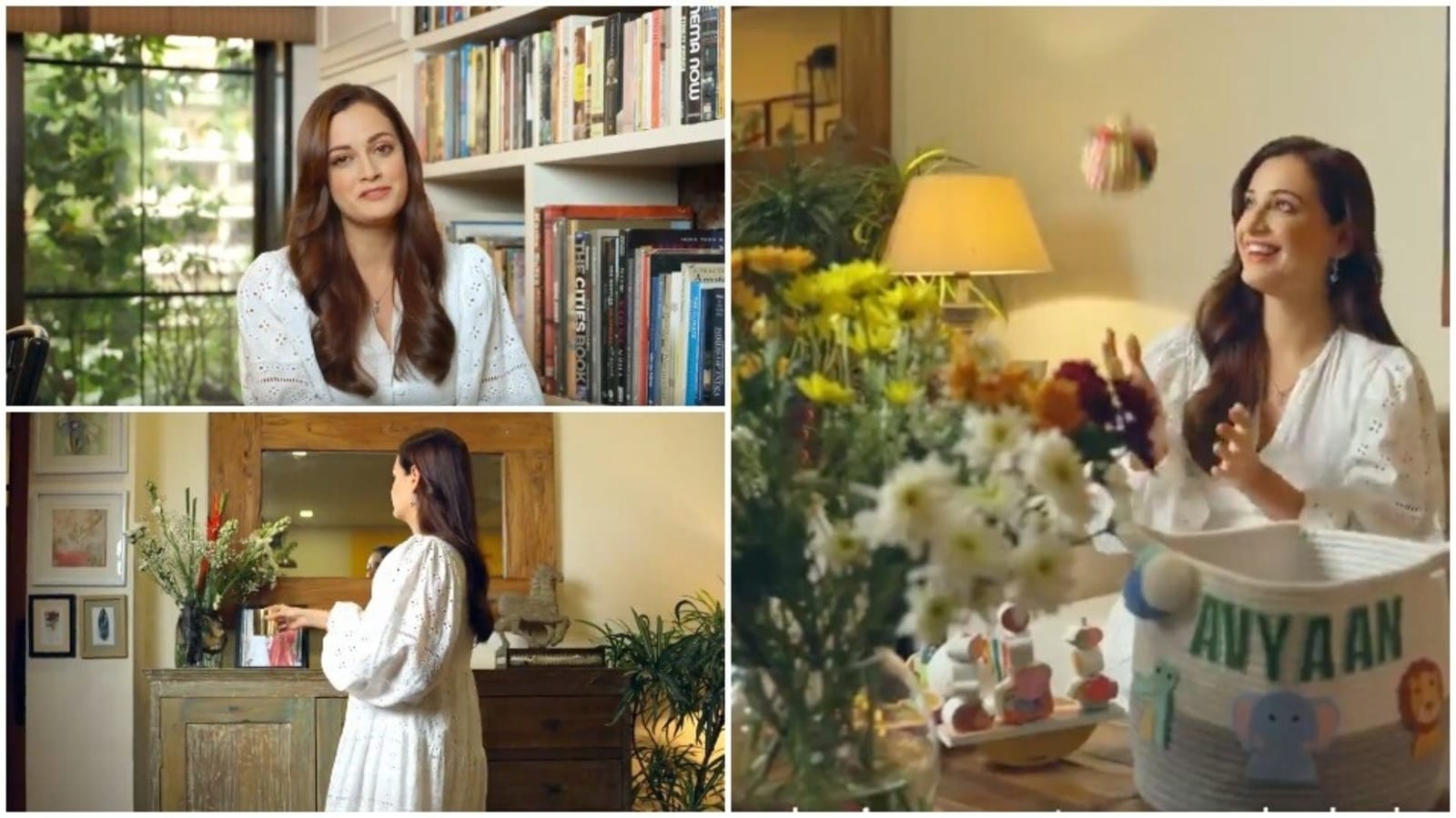 Dia Mirza gives fresh peek inside her pretty, lively home since son Avyaan’s arrival in new video. Watch