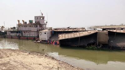 The cargo after the mishap. (HT Photo)