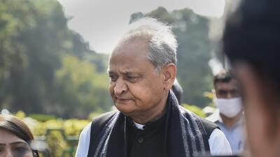 Rajasthan chief minister Ashok Gehlot. (PTI)