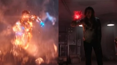 Fans are convinced they have spotted Iron Man and Zombie Wanda in a new promo clip from Doctor Strange in the Multiverse of Madness. Fans are convinced they have spotted Iron Man and Zombie Wanda in a new promo clip from Doctor Strange in the Multiverse of Madness.