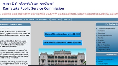 Those who had applied for these posts can go to the official website of KPSC to check their selection status. (kpsc.kar.nic.in)