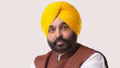 Punjab CM Bhagwant Mann said paying multiple pensions to ex-MLAs was burdening the state exchequer. (HT PHOTO )