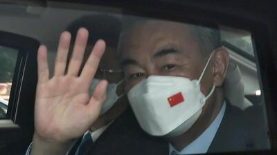 Chinese foreign minister Wang Yi at South Block in New Delhi on Friday. (PTI Photo) Chinese foreign minister Wang Yi at South Block in New Delhi on Friday. (PTI Photo)