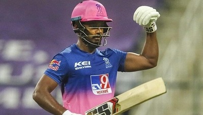 Sanju Samson of Rajasthan Royals (PTI) Sanju Samson of Rajasthan Royals (PTI)