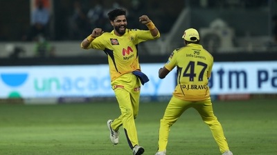 Ravindra Jadeja, Dwayne Bravo (BCCI/IPL)