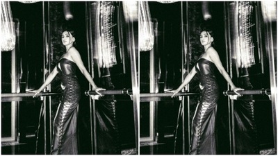 In no time, Shibani’s Instagram pictures were flooded with likes and comments from her friends. Amrita Arora summed up our reaction to Shibani’s picture with this one word - “Ufff.” (Instagram/@shibanidandekar)