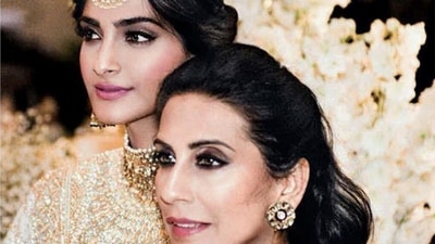 This picture is from Sonam's wedding with Anand Ahuja in 2018. 