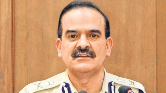 File photo of former police commissioner Param Bir Singh.