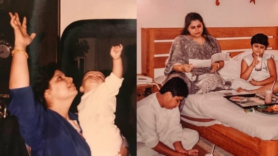 Arjun Kapoor and Anshula Kapoor remembered mom Mona Shourie Kapoor on her death anniversary on Friday.