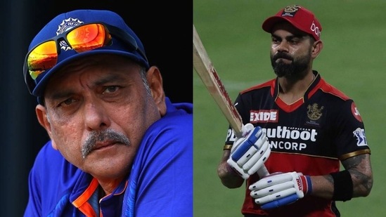 Ravi Shastri; Virat Kohli Ravi Shastri; Virat Kohli