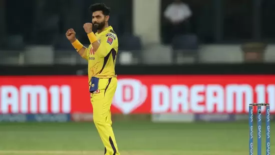 Ravindra Jadeja during IPL 2021.(IPL)