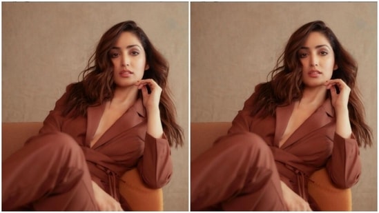Yami’s fashion diaries are a marvel to watch. A few days back, the actor slayed boss lady vibes in a maroon co-ord set.(Instagram/@yamigautam)